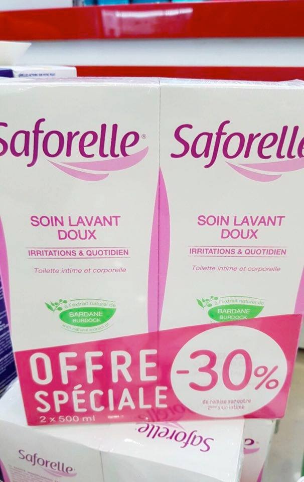 Dung dịch vệ sinh SAFORELLE Pháp — ảnh chính