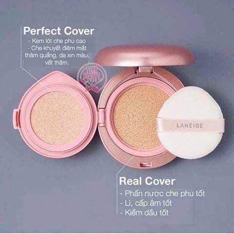Phấn nước LANEIGE 2in1 Layering cover cushion SPF 50+ PA ++ — ảnh chính