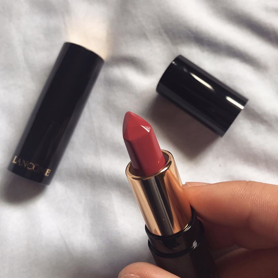 Son mini Lancome L’absolu Rouge Ruby Cream 03 Kiss Me Ruby — ảnh chính
