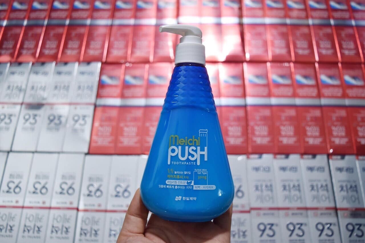 Kem Đánh Răng Bạc Hà Meichi Push Xylitol  — ảnh chính