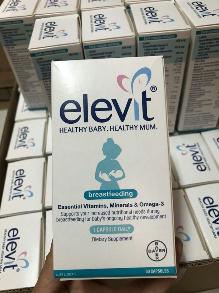 Viên uống Elevit Breastfeeding cho phụ nữ SAU SINH và CHO CON BÚ