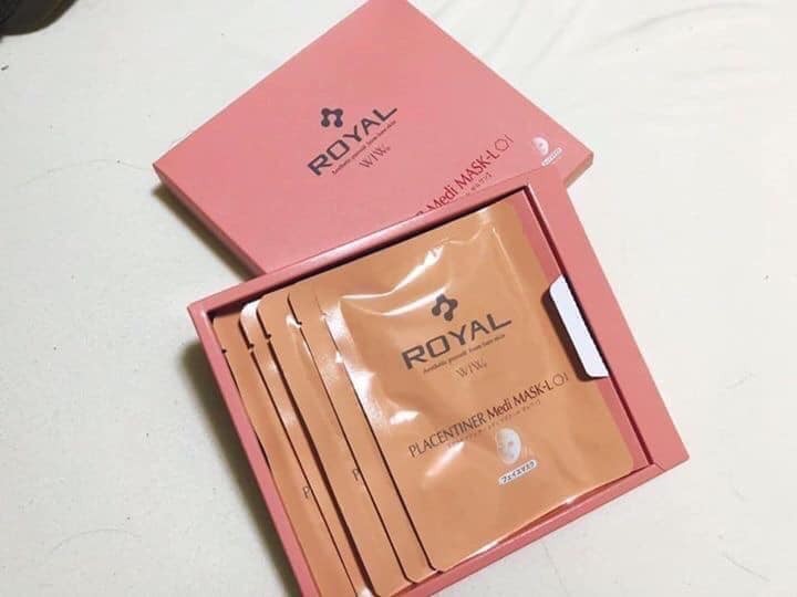 MẶT NẠ NHAU THAI ROYAL PLACENTINER Medi MASK 5 miếng  — ảnh chính
