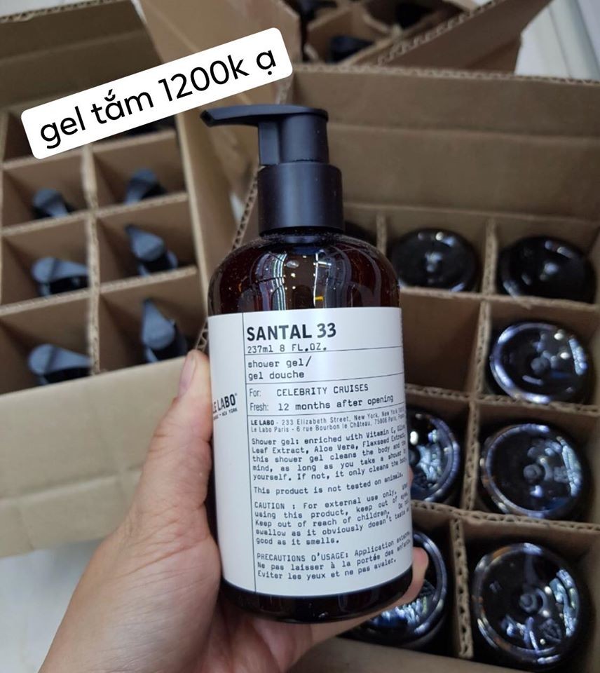 gel tắm Le Labo Santal 33  — ảnh chính