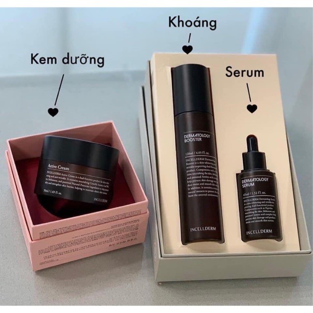 Sét dưỡng da INCELLDERM DERMATOLOGY Hàn Quốc  — ảnh chính