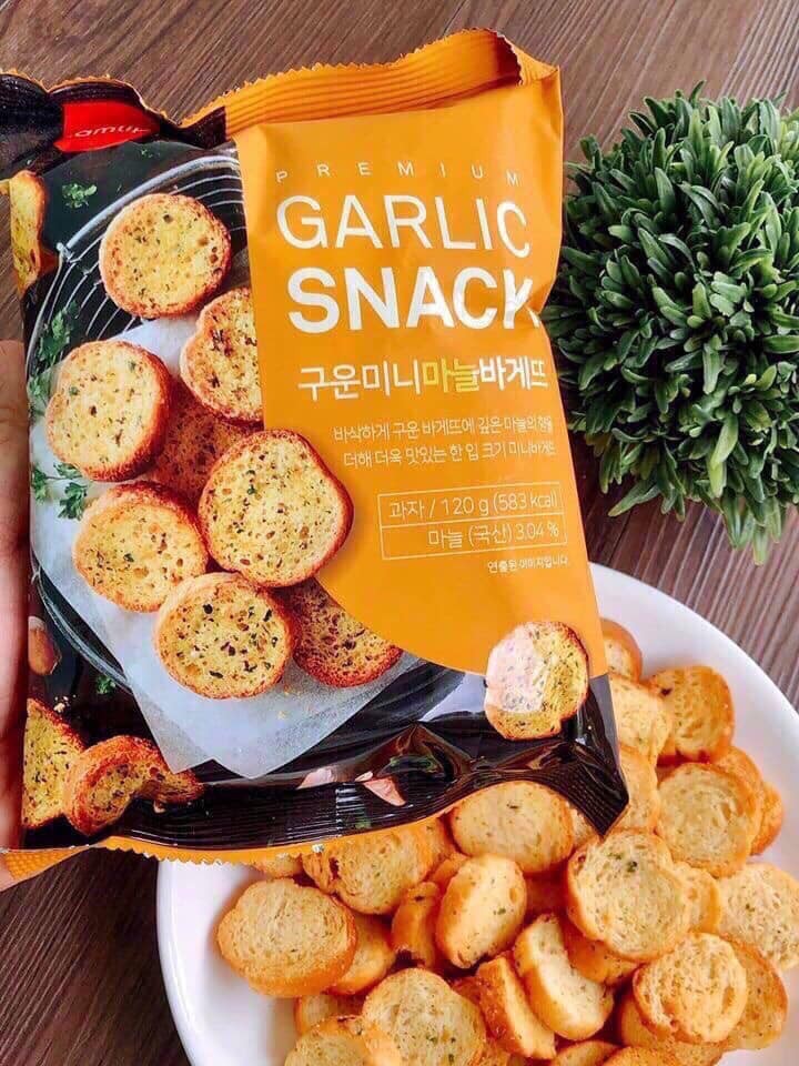 Bánh mỳ bơ tỏi Hàn 