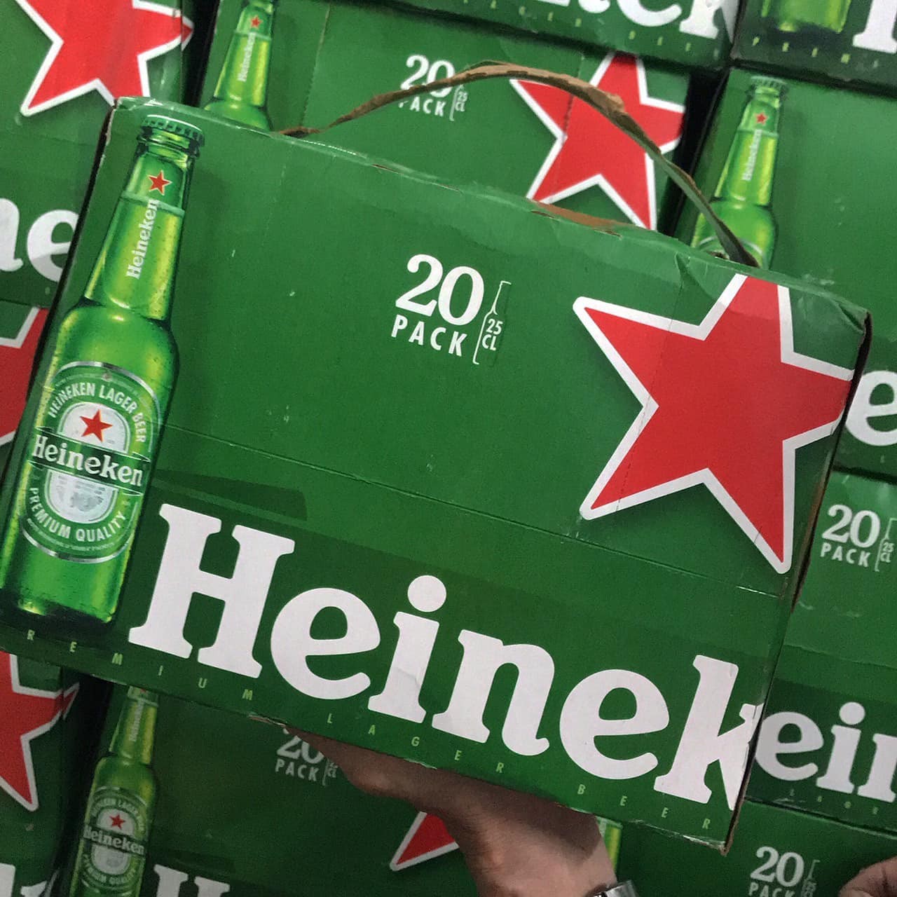 bia Heineken Pháp thùng 20 chai x 250ml — ảnh chính