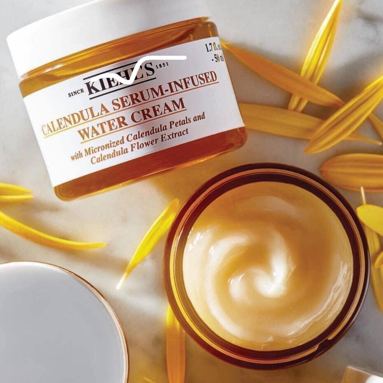 KEM DƯỠNG HOA CÚC Kiehls CALENDULA SERUM INFUSED WATER CREAM 50ml — ảnh chính