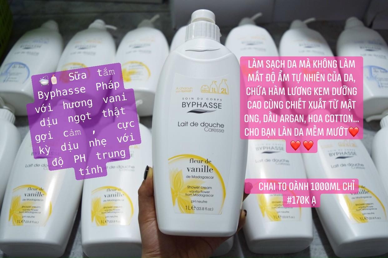 Sữa tắm By Phasse Pháp 1000ml — ảnh chính