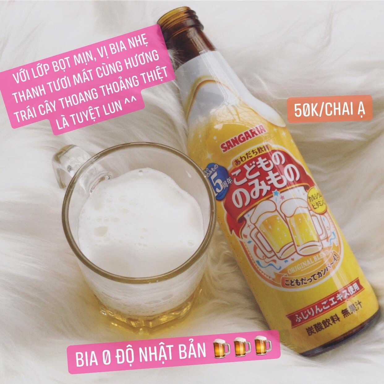 Bia 0 độ hương trái cây Nhật Bản — ảnh chính