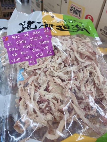 Mực xé Hokkaido gói 250gr  — ảnh 3