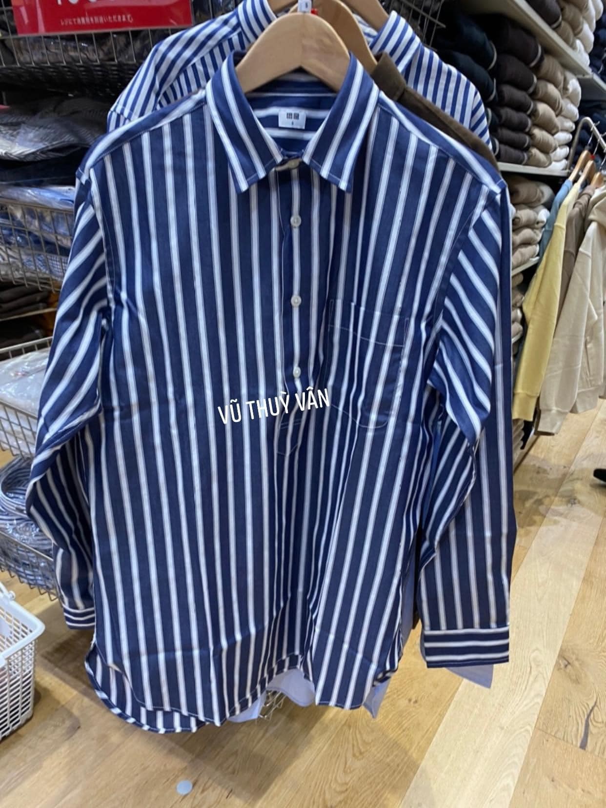 Áo sơ mi nam Uniqlo
