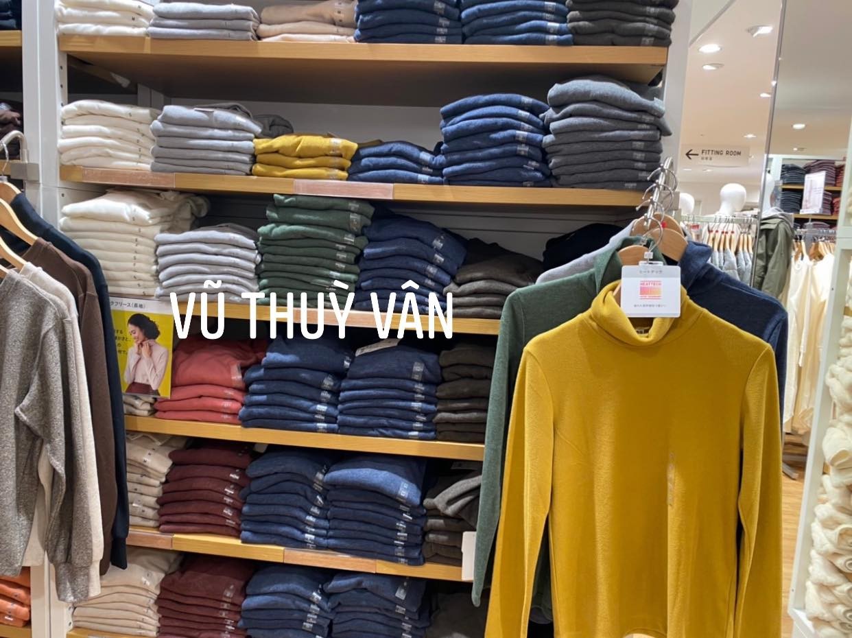 Áo giữ nhiệt nữ Uni Heattech