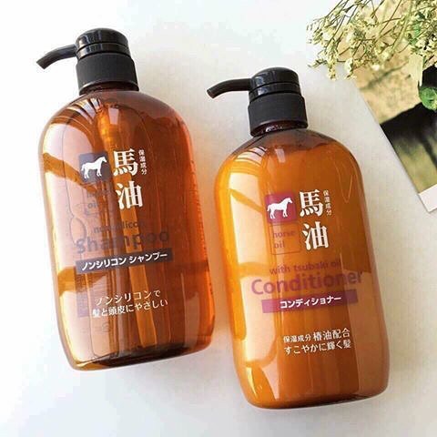 Bộ dầu gội xả mỡ ngựa  — ảnh chính
