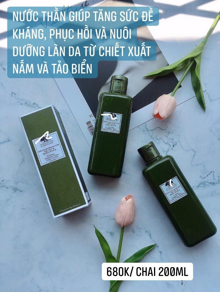 Nước hoa hồng Origins Mega Mushroom treatment Lotion 200ml — ảnh chính