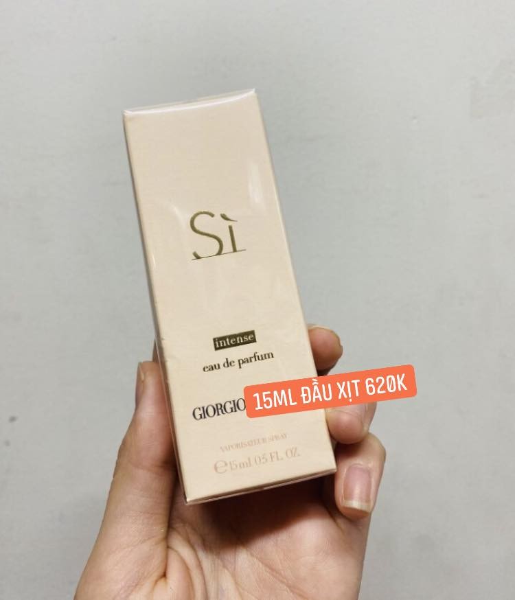 Nước hoa sì intense giorgio armani 15ml — ảnh chính
