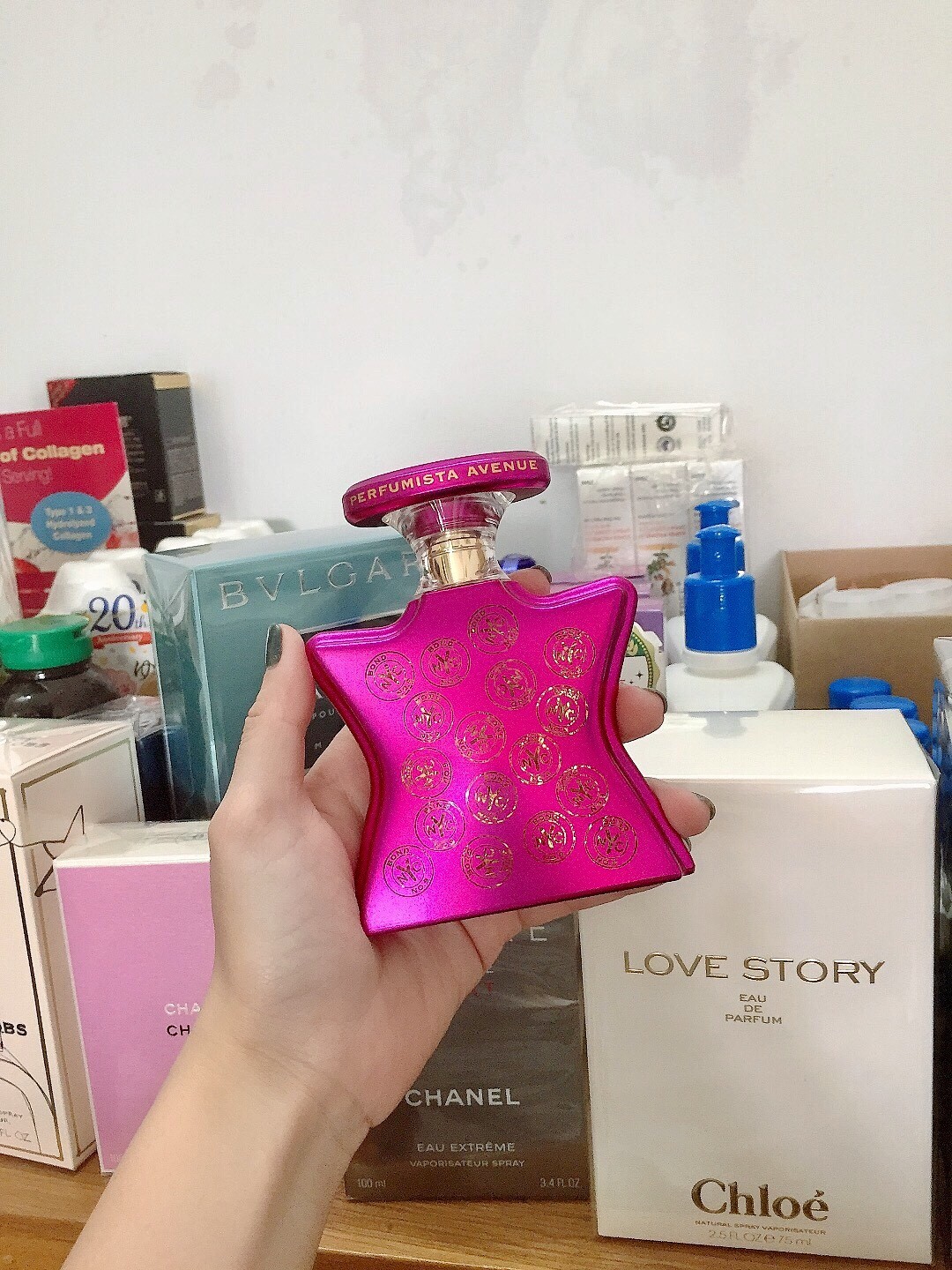 Nước hoa nữ PERFUMISTA AVENUE bond 9 màu hồng — ảnh chính