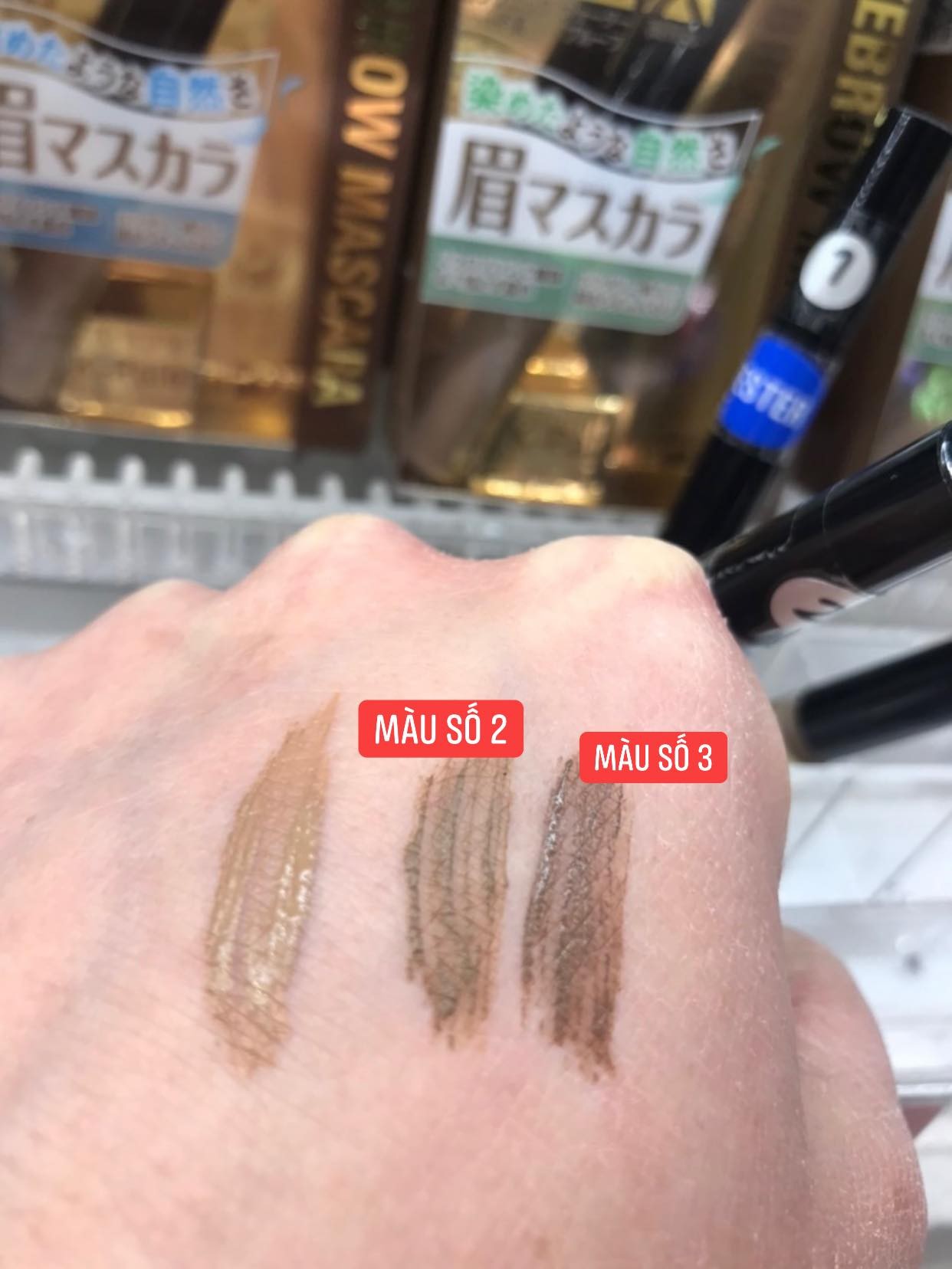 Mascara xăm chân mày Nhật — ảnh 2