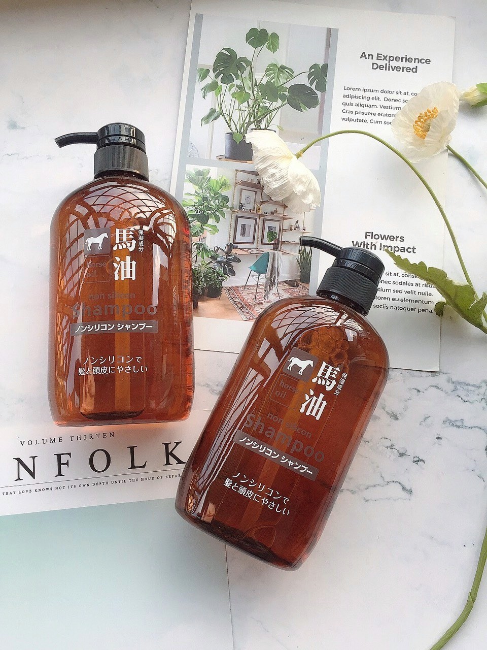 Dầu gội mỡ ngựa 600ml — ảnh chính