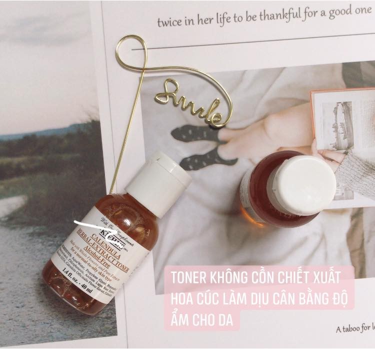 Toner Hoa Cúc Kiehls - Calendula Herbal Extract Alcohol-Free Toner 75ml — ảnh chính