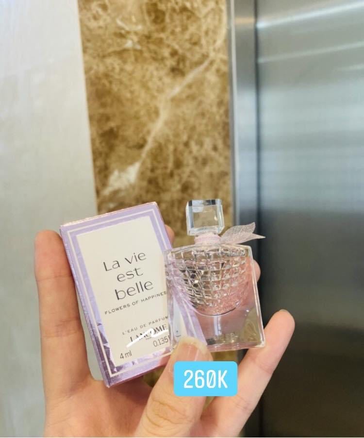 Nước hoa Lancome La vie est belle flower of happiness 4ml — ảnh chính