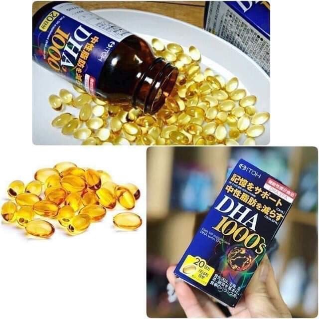 Viên uống bổ sung DHA 1000mg ITOH Nhật Bản — ảnh chính
