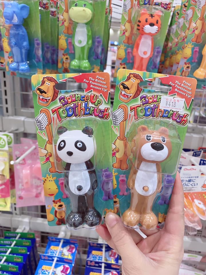 Bàn chải hình thú cho bé