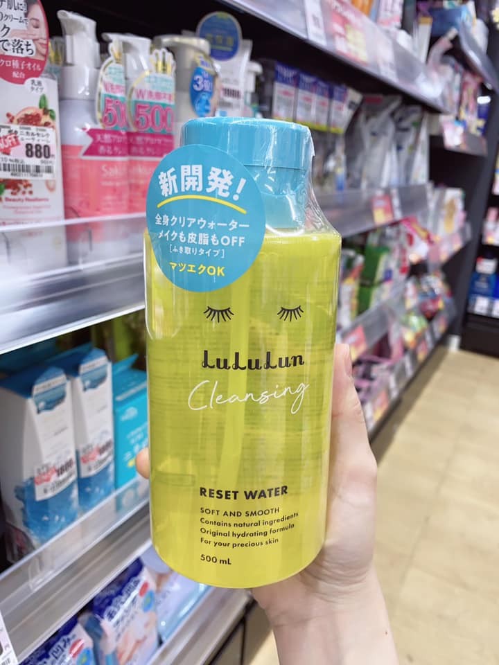 Nước tẩy trang Lululun reset water 500ml — ảnh chính