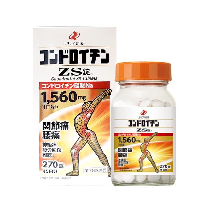 Hỗ trợ xương khớp Thuốc Bổ Khớp Zs Chondroitin 1560mg 270 viên của Nhật Bản — ảnh chính