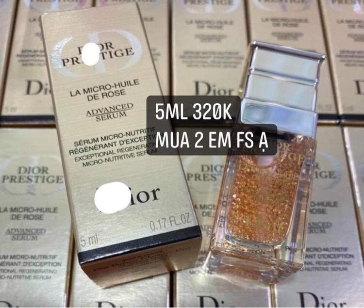 serum Dior La micro huile de rose — ảnh chính
