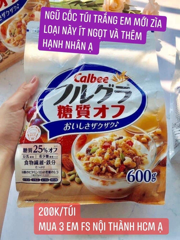Ngũ cốc Calbee ít ngọt  — ảnh chính