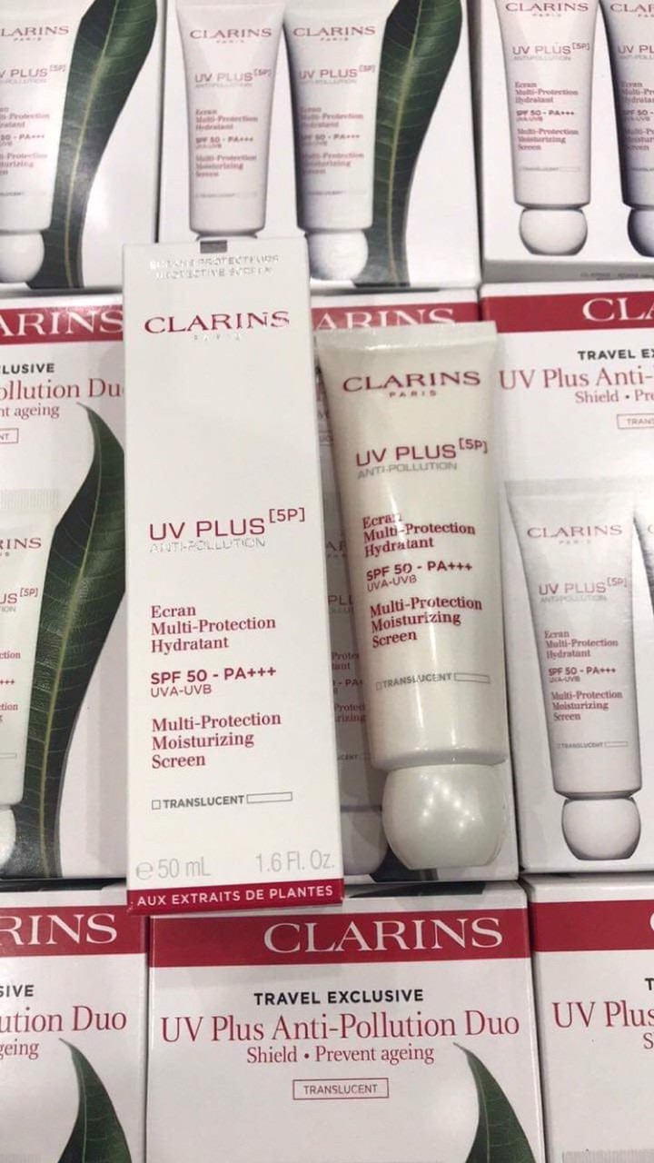 kem chống nắng Clarins UV plus spf50 AP+++ moisturizing screen — ảnh chính
