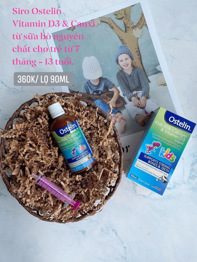 Siro Vitamin D3 & Canxi cho trẻ từ 7 tháng – 13 tuổi — ảnh chính