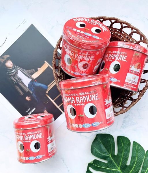 Kẹo ngậm vitamin tổng hợp Mama Ramune 200 viên — ảnh chính