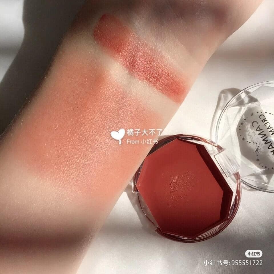 Má hồng Canmake dạng kem màu 16: màu cam đất pha xíu hồng — ảnh chính
