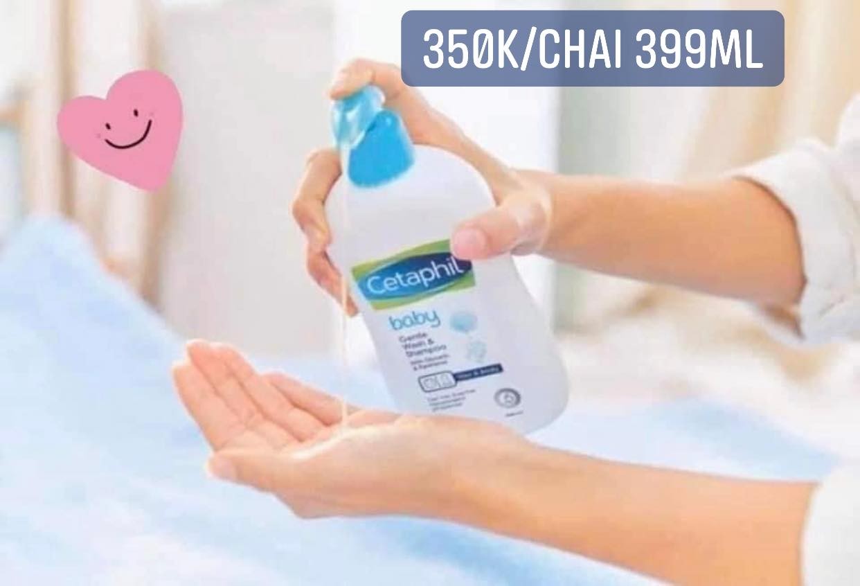 Sữa tắm cho bé Cetaphil 399ml