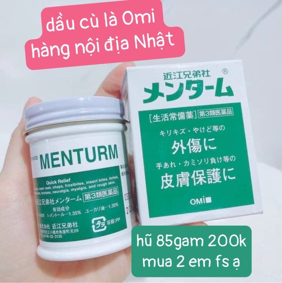 Dầu cù là hãng DƯỢC OMI Nội địa, hộp 85g  — ảnh chính