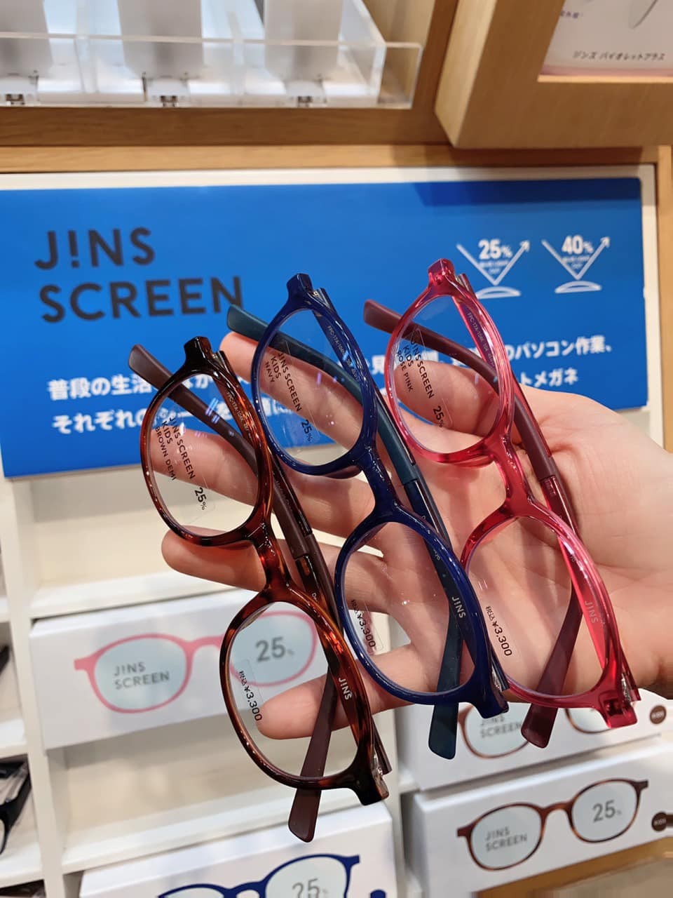Kính chống ánh sáng xanh cản tia UV 