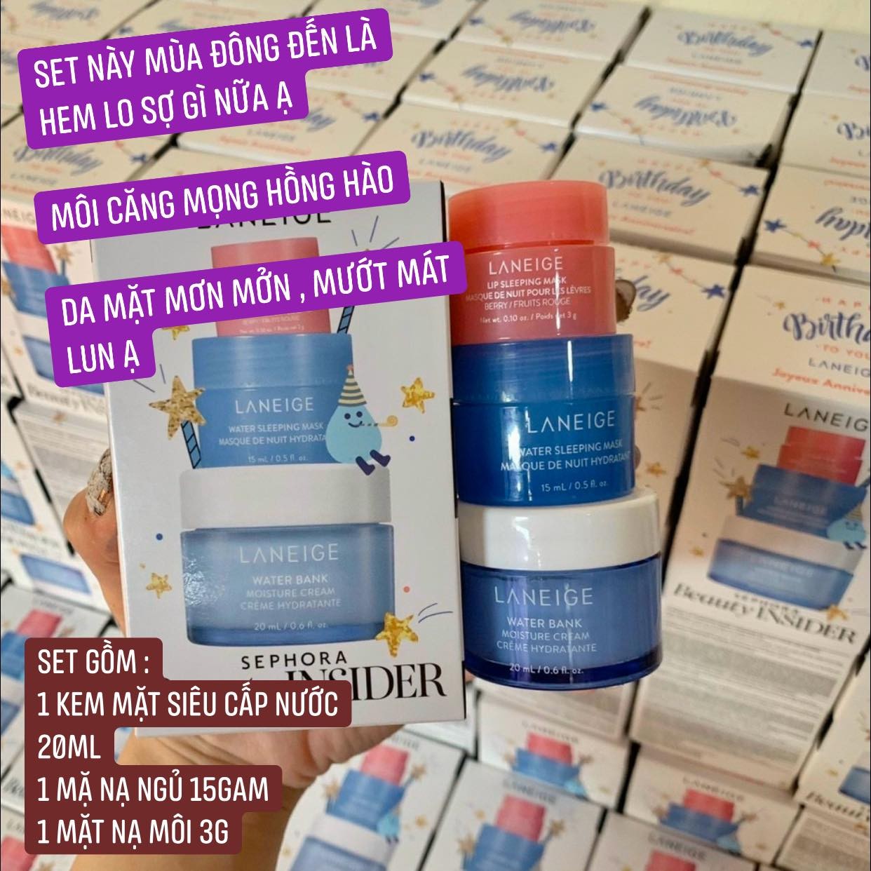 Sét dưỡng Laneige — ảnh chính