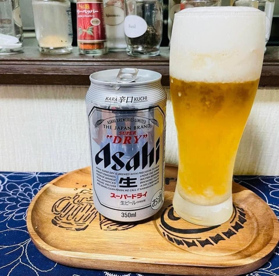 Bia Ashahi thùng 24 lon 350ml
