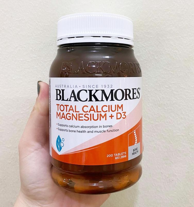 Viên bổ sung D3 calcium Blackmores 200 viên — ảnh chính