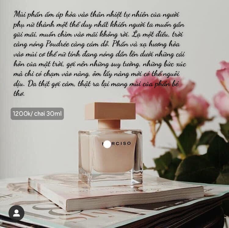 Nar.ci.so poudree EDP 30ml — ảnh chính