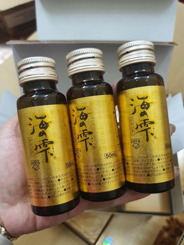 FUCOIDAN UMI NO SHIZUKU DẠNG NƯỚC CAO CẤP NỘI ĐỊA NHẬT BẢN - THẦN DƯỢC PHÒNG VÀ HỖ TRỢ ĐIỀU TRỊ UNG THƯ — ảnh chính