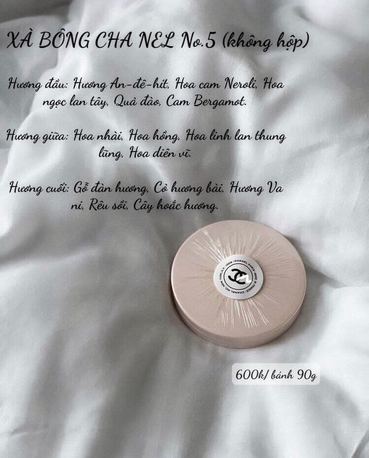 Xà bông cục Cha nel No.5 unbox 9Og — ảnh chính