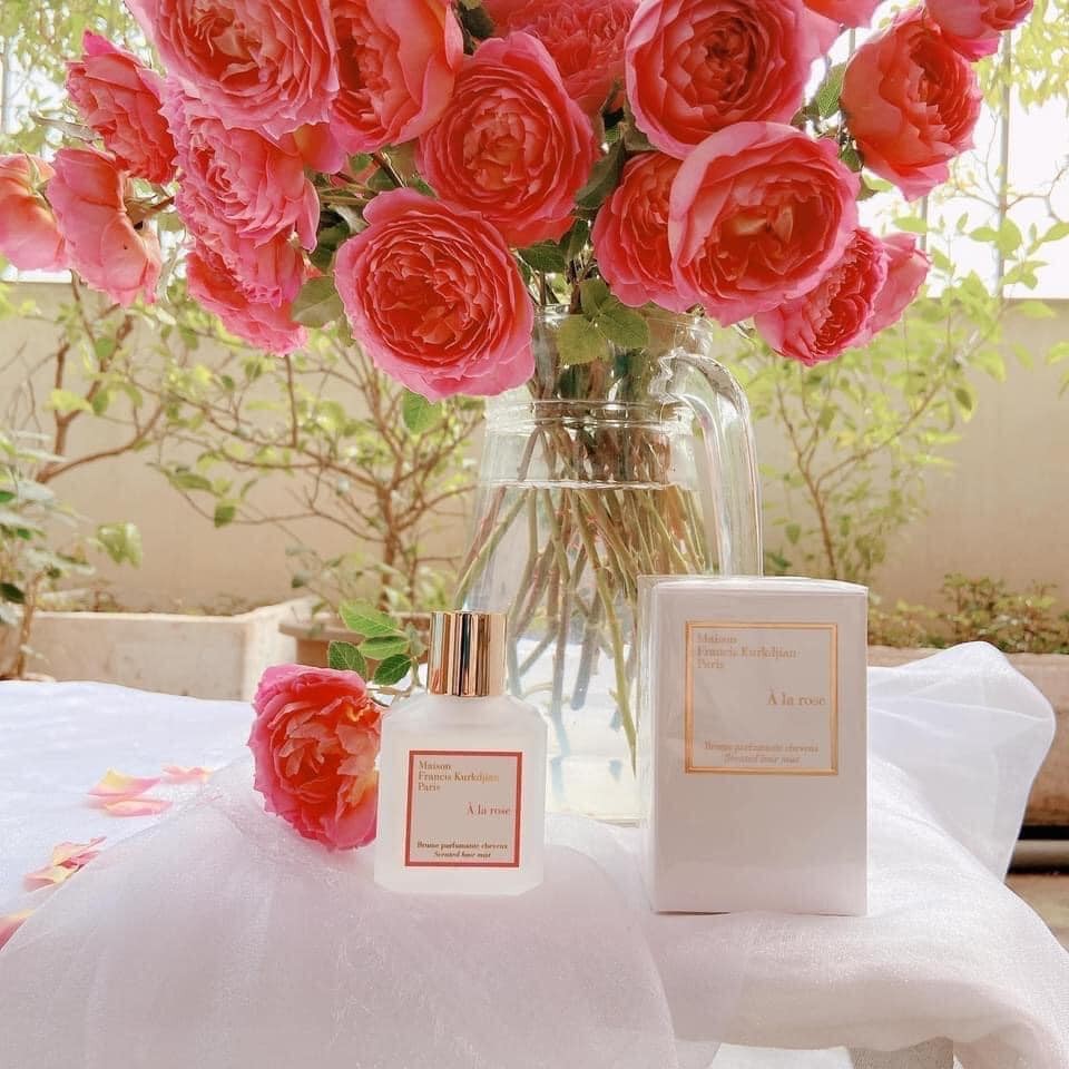 Xịt thơm và dưỡng tóc MFK À la rose 70ml — ảnh chính