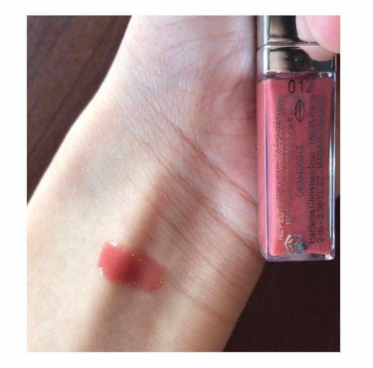 Son dưỡng Dior maximizer 012 rosewood 2ml — ảnh chính