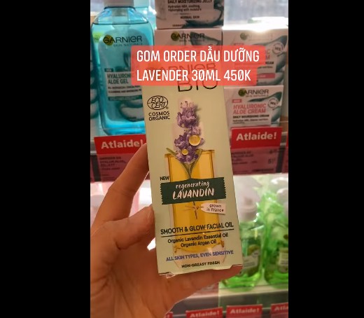 Dầu dưỡng da organic 30ml — ảnh chính