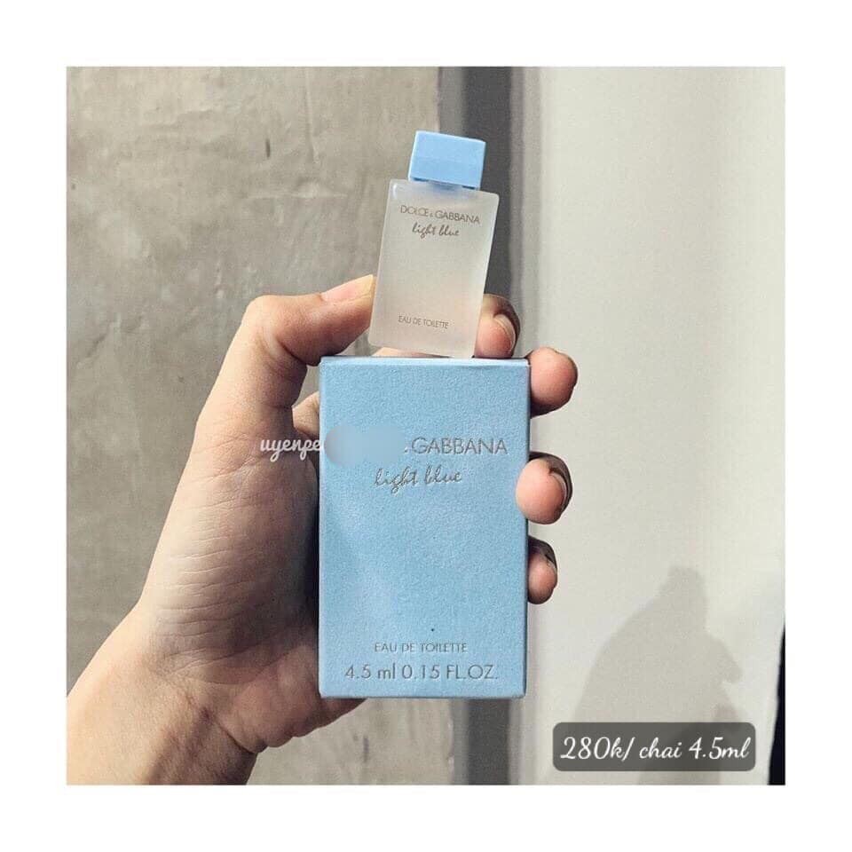 Nước hoa mini DG light blue , edt — ảnh chính