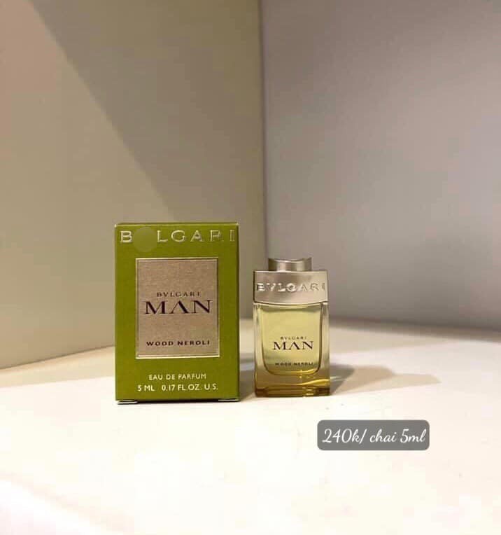Nước hoa mini BVL man wood neroli — ảnh chính