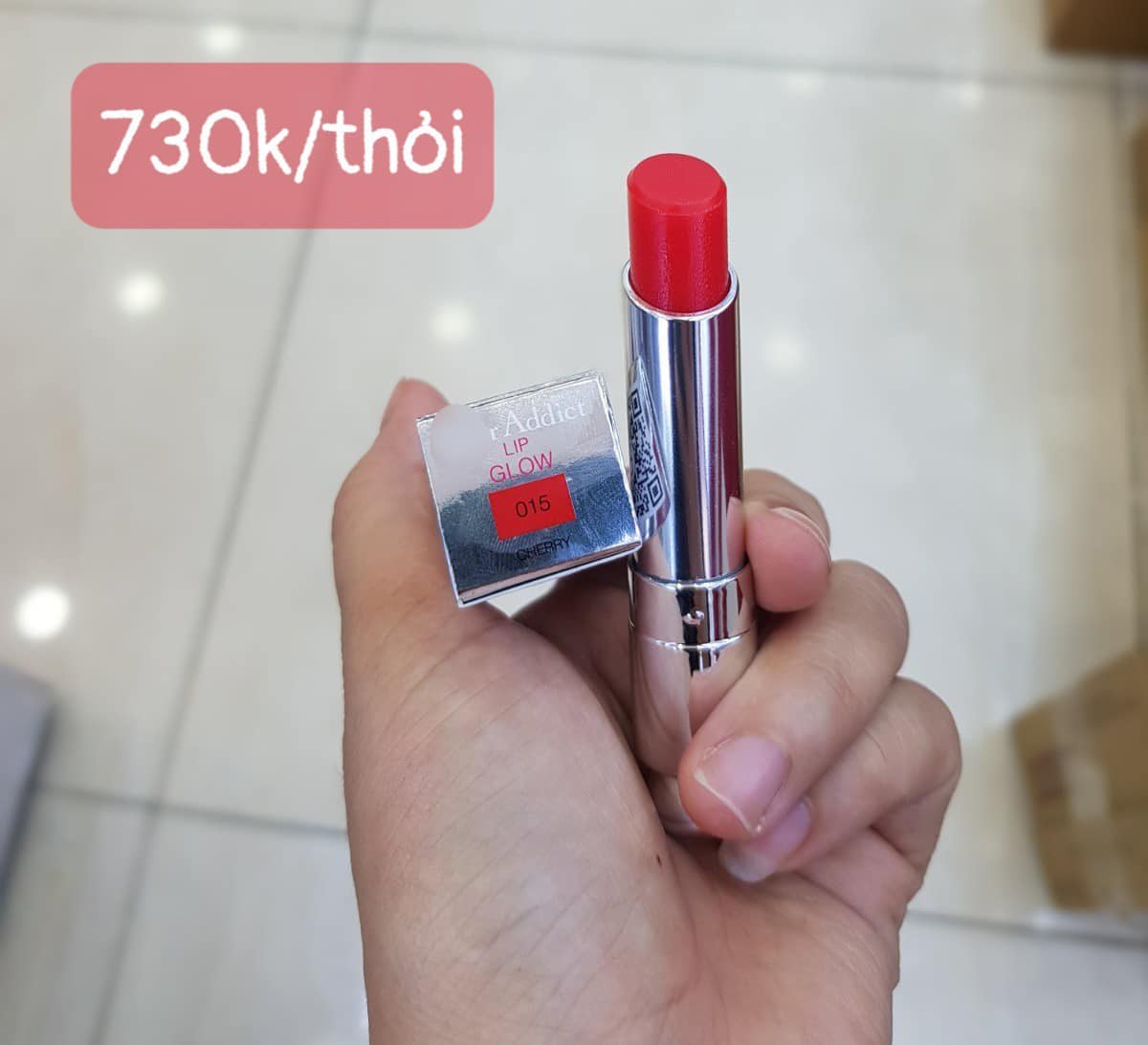 Son dưỡng Dior 015 màu đỏ cherry — ảnh chính