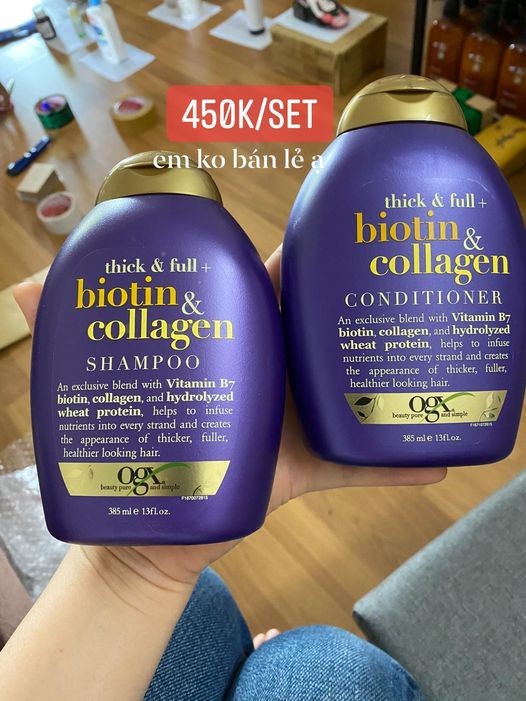 Set gội xả biotin — ảnh chính